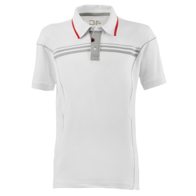 Мужская рубашка поло Alfa Romeo 4C Men's S-Sleeved Polo Shirt, White