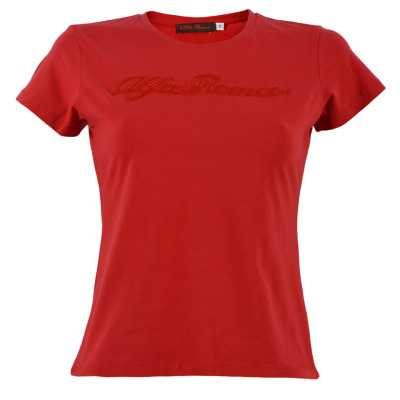 Женская футболка Alfa Romeo Women’s red s-sleeved T-shirt