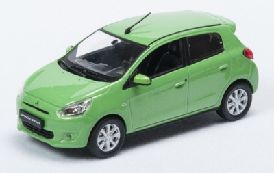 Модель автомобиля Mitsubishi Global Small, 1:43 scale, Light Green