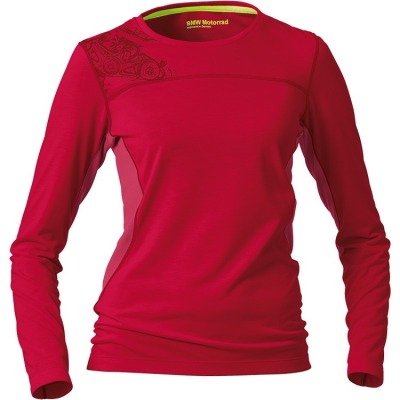 Женский лонгслив BMW Motorrad Women's Ride Shirt, Red