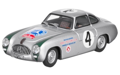 Модель Mercedes-Benz 300 SL racing car, W194, 1952, Silver, Scale 1:43