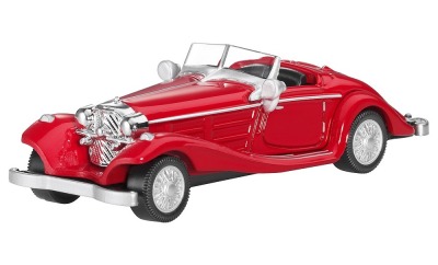 Модель Mercedes-Benz 500 K Special Roadster, W 29, 1935, Red, Scale - 3 inch