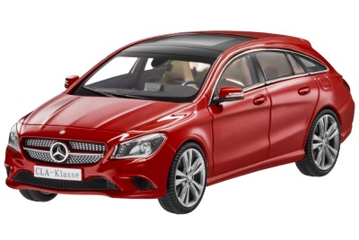 Модель Mercedes-Benz CLA-Klasse, Shooting Brake, Jupiter Red, Scale 1:43