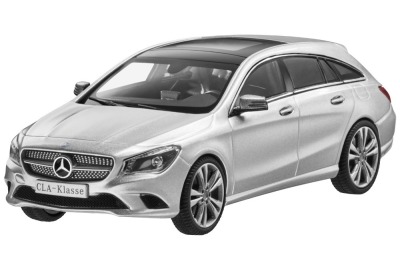 Модель Mercedes-Benz CLA-Klasse, Shooting Brake, Polar Silver, Scale 1:43