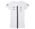 Женская футболка Mercedes F1 Women's T-shirt, Team 2015, White