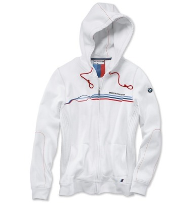 Женская куртка BMW Motorsport Sweat Jacket, ladies, White