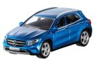 Модель Mercedes-Benz GLA-Class, Sout Seas Blue, Scale - 3 inch