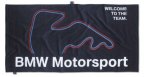 Пляжное полотенце BMW Motorsport Beach Towel Dark Blue