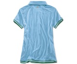 Женская рубашка-поло BMW Golfsport Polo Shirt, ladies, Aqua, артикул 80142285702