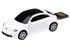 Флешка Volkswagen Beetle USB Flash drive 4Gb, White Candy