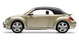 Модель автомобиля Volkswagen Beetle Cabrio, Moon Rock Silver Metallic, Scale 1:18, артикул 5C3099302P7W