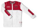 Детская куртка автогонщика Audi Babys Racing sweatjacket, Audi Sport, white/red