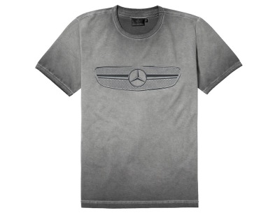 Мужская футболка Mercedes Men's T-shirt, Radiator Grille Motif