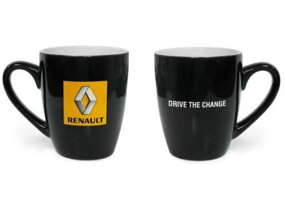 Керамическая кружка с логотипом Renault Mug Black