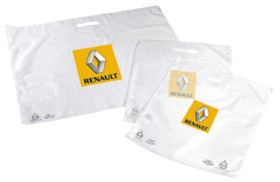 Целофановый пакет с эмблемой Renault
