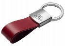 Брелок для ключей Land Rover Leather Loop Keyring, Red