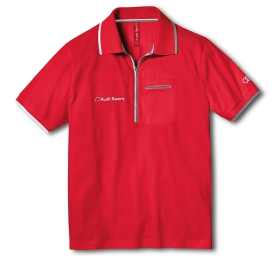 Мужская футболка-поло Audi Sport Mens Polo Shirt Red