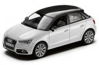 Модель Audi A1 Sportback, Glacier white, Scale 1 43