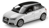 Модель Audi A1 Sportback, Glacier white, Scale 1 43, артикул 5011201013