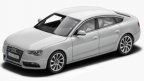 Модель Audi A5 Sportback, Ibis white, 2013, Scale 1 43