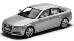 Модель Audi A4, Ice silver, Scale 1 43