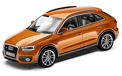 Модель Audi Q3, Samoa orange, 2013, Scale 1 43