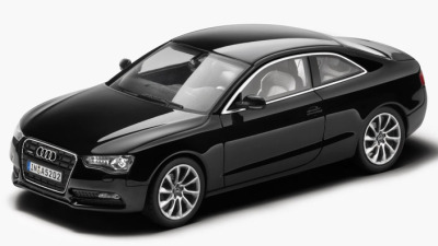 Модель Audi A5 Coupe, Phantom black, 2013, Scale 1 43