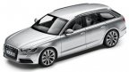 Модель Audi A6 Avant, Ice silver, 2013, Scale 1 43