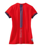 Женская футболка Porsche Martini Women’s T-shirt Red, артикул WAP5560XS0D