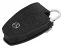 Кожаный футляр для ключей Mercedes-Benz Leather Key Case Black