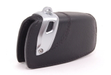 Кожаный футляр для ключа BMW Leather Key Case Basic, Version Black, артикул 82292219911