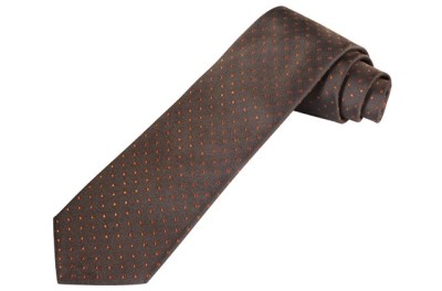 Галстук Mercedes-Benz Business Tie-Stripes Brown