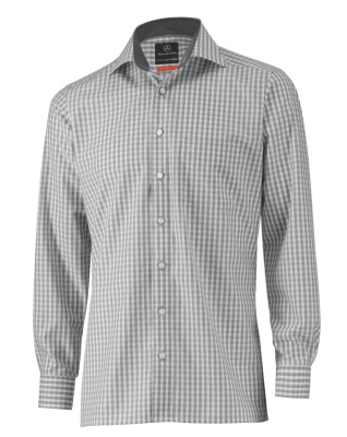 Мужская рубашка Mercedes-Benz Men's Long sleeved shirt, Grey