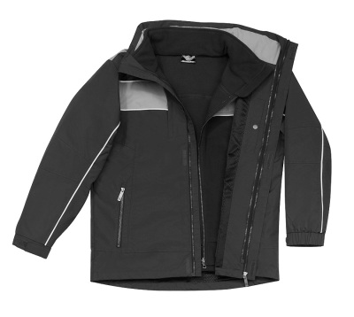 Мужская куртка две-в-одной Mercedes-Benz Trucker Men's 2-in-1 Jacket, Anthracite