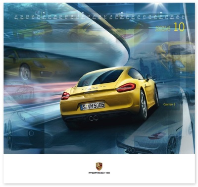 Календарь Porsche calendar 2014