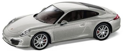 Модель автомобиля Porsche 911 Carrera S, 1:43 Silver