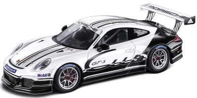 Модель автомобиля Porsche 911 GT3 Cup White