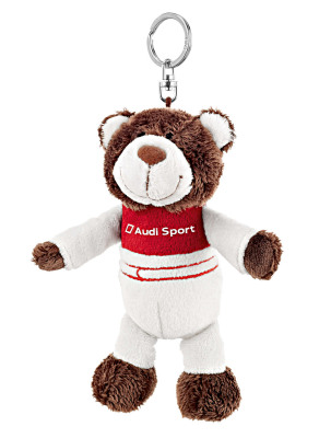 Брелок медведь-автогонщик Audi Key ring motorsport bear 2013