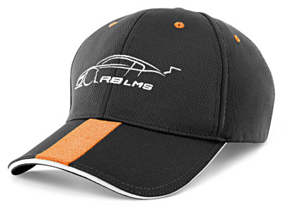 Бейсболка Audi Unisex Cap M, R8 LMS, grey/orange