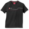 Мужская футболка Audi Mens T-Shirt, S line, Black