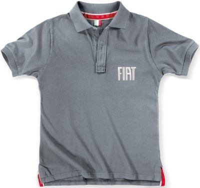 Мужское поло Fiat Grey Polo Shirt - Mens