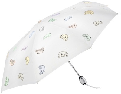 Складной зонт Fiat white fiat 500 retractable umbrella