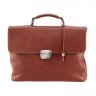 Кожаный портфель Ferrari Classic 24 Bag Brown