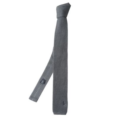 Галстук Ferrari Cavallino Rampante Tie Horizontal cut Grey