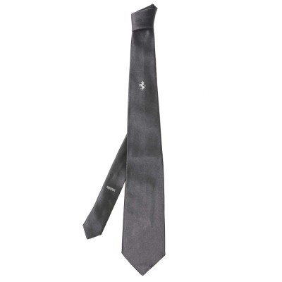 Галстук Ferrari Cavallino Rampante Tie Grey