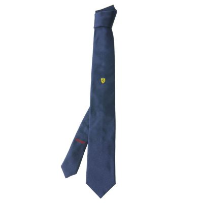 Галстук Scuderia Ferrari Tie Blue Navy