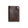 Кожаная обложка для пасспорта Ferrari Tod's Line Design passport holder Brown