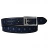 Ремень Ferrari All-over Prancing Horse F belt Blue Navy