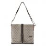 Дамская сумка Ferrari Cross shoulder bag in jacquard fabric Beige