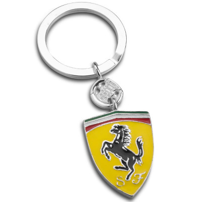 Серебряный брелок Ferrari Silver Scuderia keyring